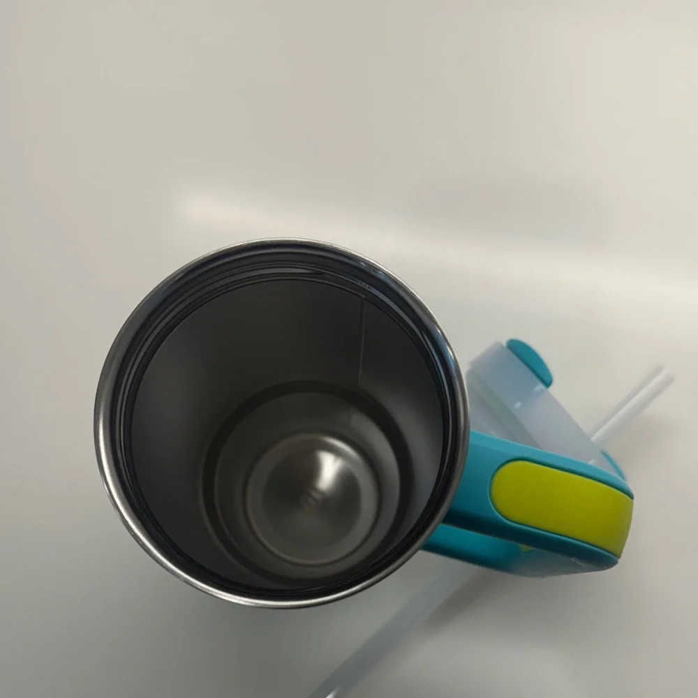 Stanley Teal Travel Mug with Lime Accent - Picture 8 of 9